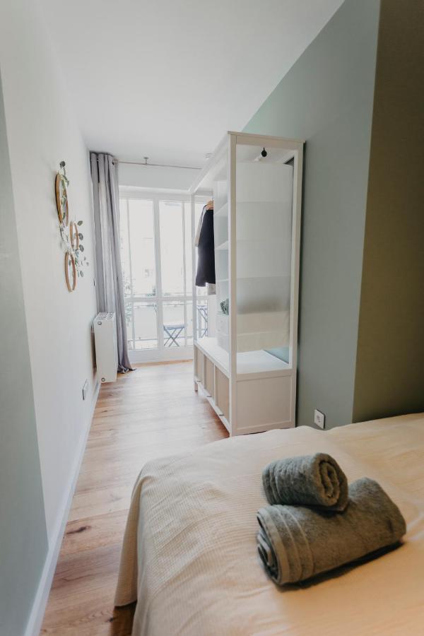 Traber Apartments Im Herzen Leipzigs Balkon Parkplatz מראה חיצוני תמונה